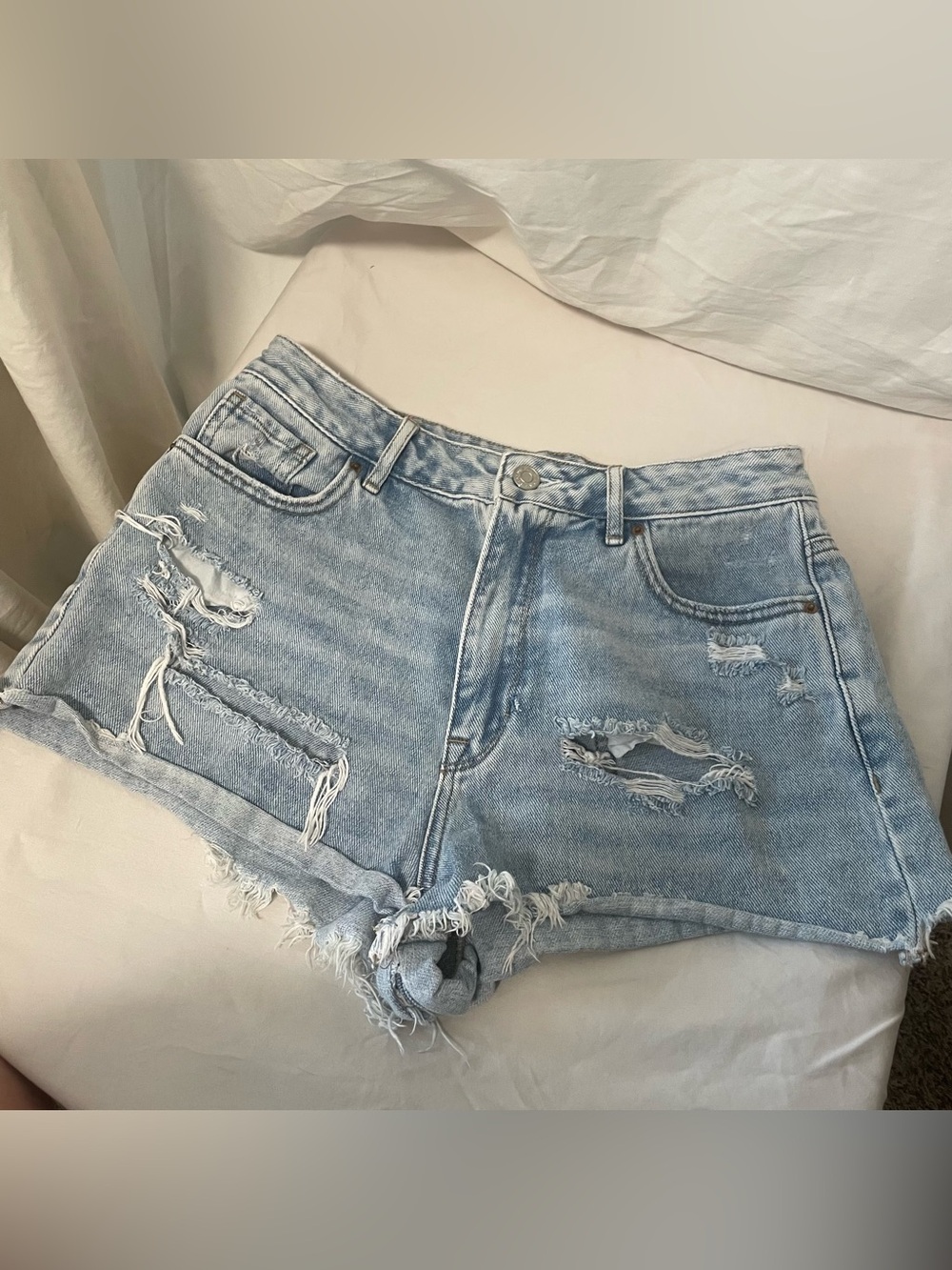 Pacsun Festival High Rise Denim Shorts - Women